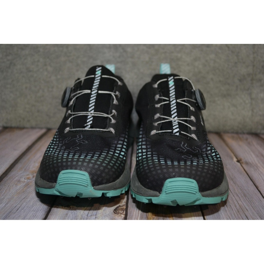 Icebug NewRun W BUGrip GTX Shoes‎ Womens Size 10.5 Black Gore-Tex Spikes Running - Picture 2 of 16